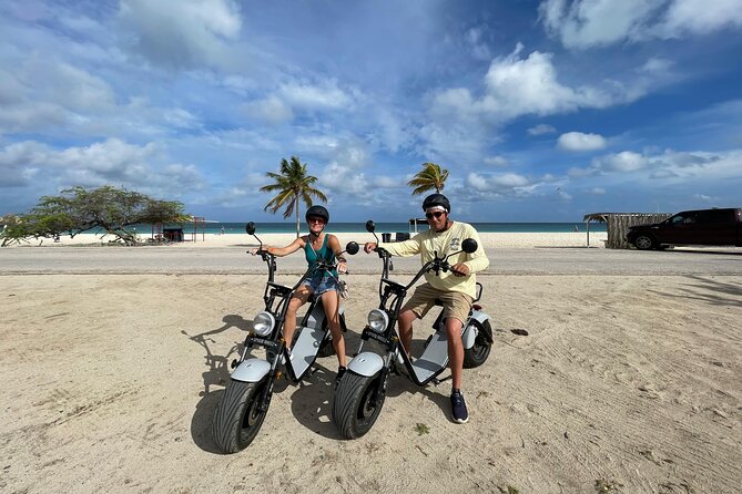 1/2 Day (4 hour) Electric Scooter Rental in Aruba - Self-guided freedom versus a guided ride