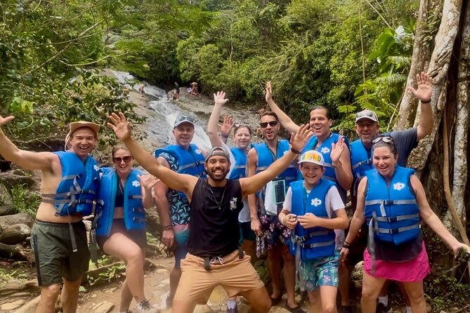 3 Tours in 1 Day: Old San Juan, Rainforest, Beach with Transport - El Yunque and the rocky route to the river