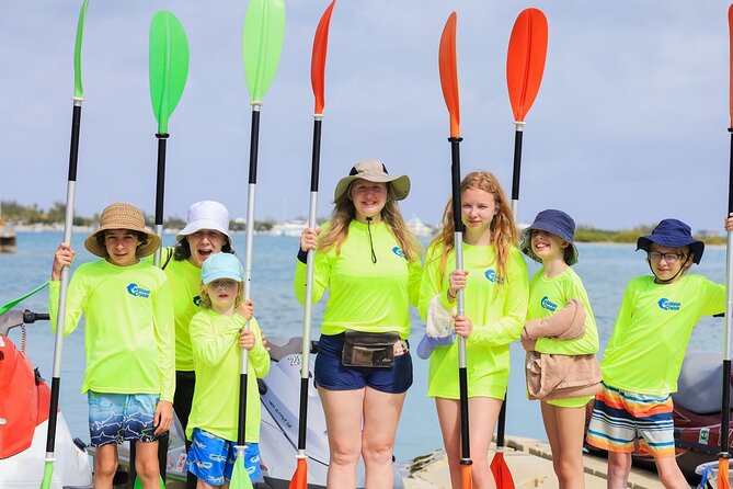 3HR Clear Kayak Mangrove and iguana island Tour in Leeward - The jet ski tow is both help and compromise