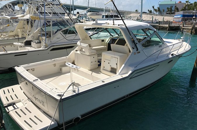 4 hours 38ft Reel Dreams Private Charter in Nassau - Morning or afternoon: choosing the better departure
