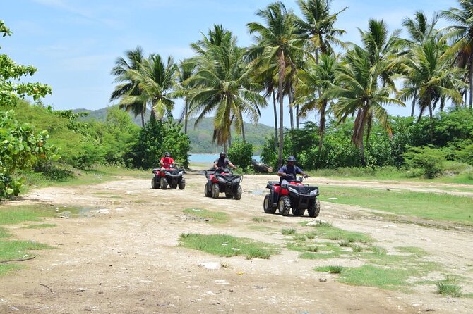 4 Wheel ATV Tour at Amber cove &Taino Bay in Puerto Plata - The beach stop, with a realistic picture