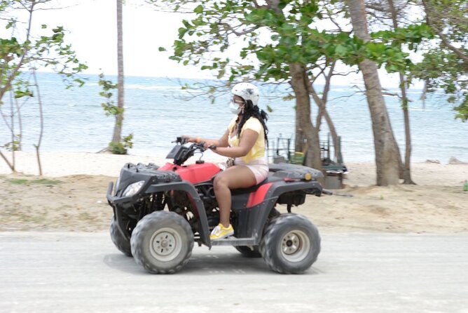 4 Wheel ATV Tour at Amber cove &Taino Bay in Puerto Plata - A quick lesson before the countryside
