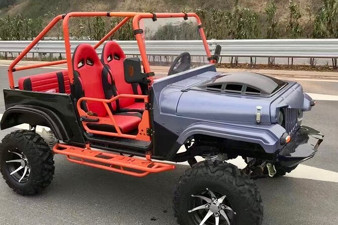 5 Hours ATV mini Jeep style Beach Hopping Tour in Curacao - Flamingos at Sint Willibrordus