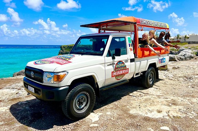 6- Hour Coastal Tour of Barbados with Drinks, Snacks and Lunch - What the open vehicle adds to the day