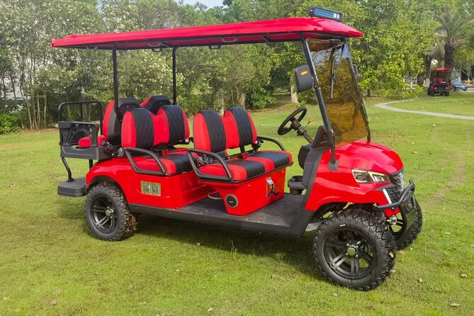 6 Seater Luxury Golf Carts Rental in Grand Turk - Why a private golf cart fits Grand Turk