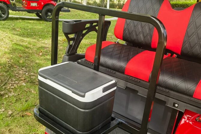 6 Seater Luxury Golf Carts Rental in Grand Turk - Comfort features that matter on an island drive