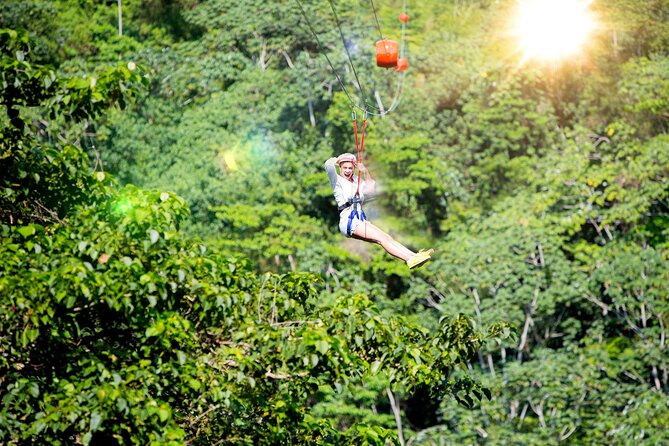 7 Tours Punta Cana: Zipline, Chairlift, ATV, Ride Horses, & More! - Zip lines that deliver the biggest rush
