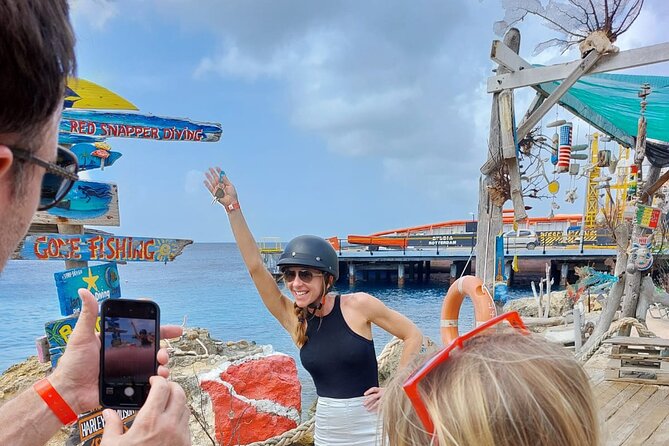 Adventurous eScooter Tour Activities in Curacao - Fort Beekenburg adds the strongest historical stop