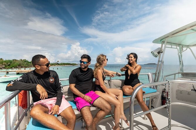 All Inclusive Beach and Snorkel Boat Tour to Icacos Island - White sand, warm water, and time to slow down
