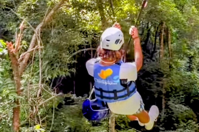 AMBER COVE-TAINO BAY 5 Zip Lines 7 Waterfalls + Locale Food - Five zip lines over the forest