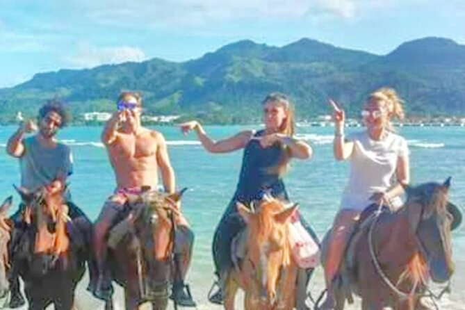 AMBER COVE-TAINO BAY Horses Beach Ride & City Sightseeing - A two-part Puerto Plata day for $95