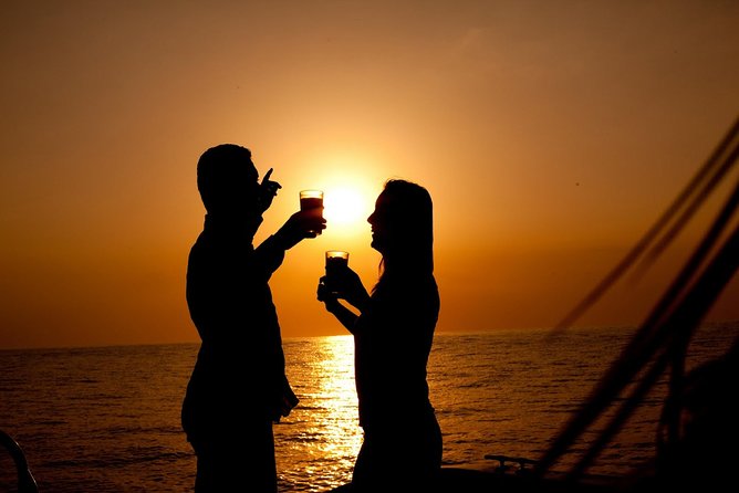 Antigua Sunset Catamaran Cruise From St. John's - Setting sail from Dickenson Bay at 4 p.m.