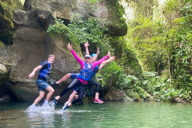 Arenales River Caving, Waterfall &Tropical Forest Secret Spring - Lunch in Manati gives the day a local pause