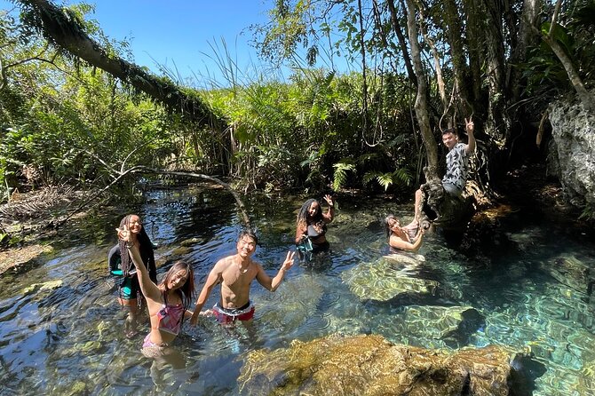 Arenales River Caving, Waterfall &Tropical Forest Secret Spring - The Manati nature reserve ends the day quietly