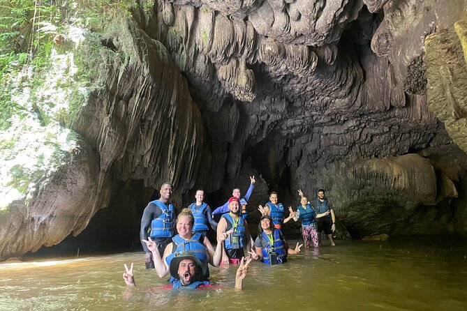 Arenales River Caving, Waterfall &Tropical Forest Secret Spring - Why the cave swim is the main event