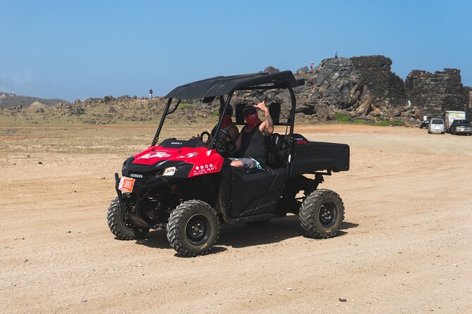 Aruba 2-Seater UTV Tour Adventure with Kini Kini - The guides shape the whole afternoon