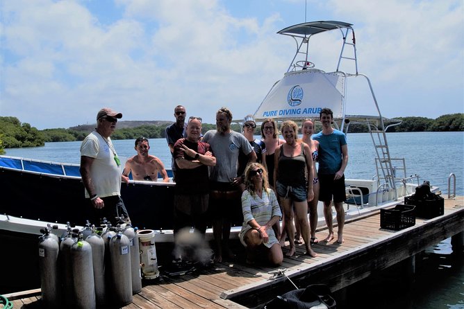 Aruba 2-Tank guided Dive for certified divers / own equipment - Bringing your own equipment