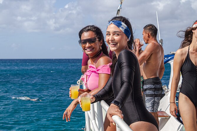Aruba Afternoon Snorkel Sail aboard Palm Pleasure Catamaran - Food, drinks, and the practical value of the package