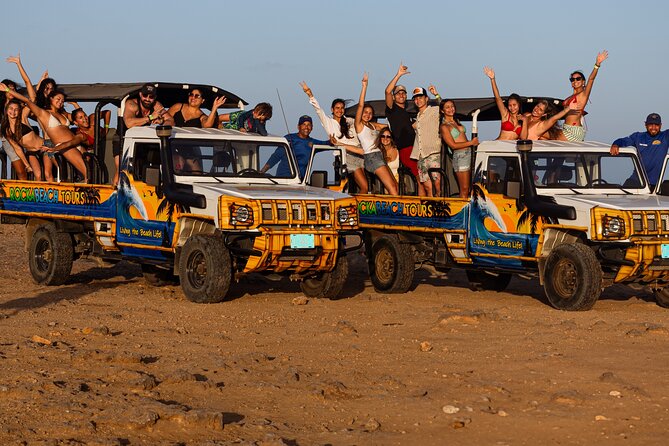 Aruba Cave Pool and Secret Beach Safari Tour - California Lighthouse and views across both sides of Aruba