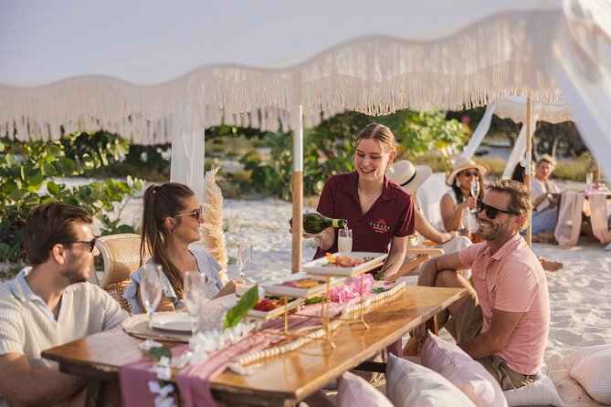 Aruba Eagle Beach Romantic Sunset Picnic in a Luxury Cabana - A private sunset instead of a standard beach dinner