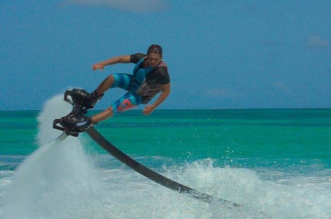Aruba Flyboarding & Jetovator Experience: Fly Like a Bird & Dive Like a Dolphin - Who Will Enjoy This Most?