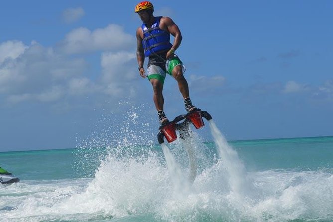 Aruba Flyboarding & Jetovator Experience: Fly Like a Bird & Dive Like a Dolphin - The First Minutes: Lesson, Equipment, and Water Pressure