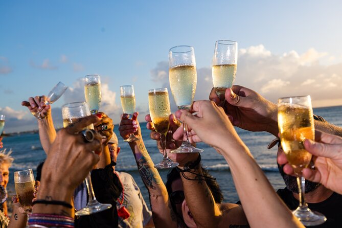 Aruba Happy Hour Party Bus Pub Crawl - The first local stop sets the pace