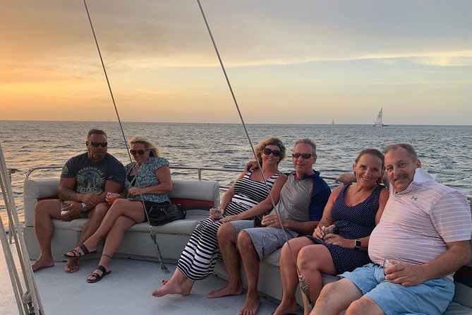 Aruba Happy Hour Sunset Sail with Savory Bites and Cocktails - Setting sail from Palm Beach