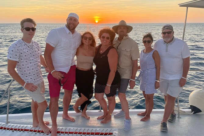 Aruba Happy Hour Sunset Sail with Savory Bites and Cocktails - Sailing the northern coast at sunset