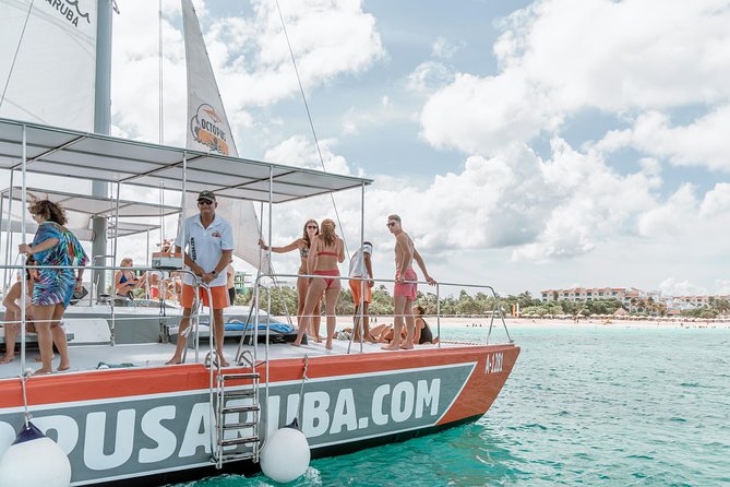 Aruba Happy Hour Sunset Sail with Savory Bites and Cocktails - A crew that shapes the experience
