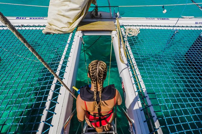Aruba Morning Snorkel Sail aboard Palm Pleasure Catamaran - Lunch, Drinks, and the Social Side of the Boat
