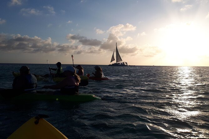 Aruba Night Glass Kayak Tour - What paddling feels like for beginners