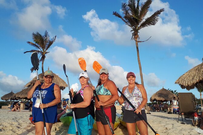 Aruba Night Glass Kayak Tour - Weather can change the whole experience