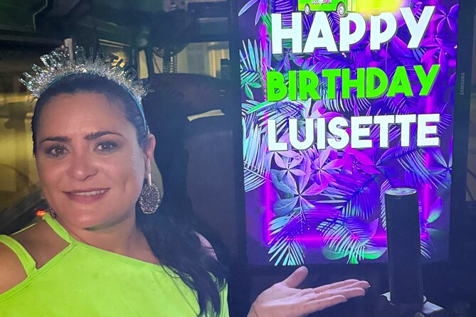 Aruba Nightlife Party Bus with Unlimited Drinks & DJ on Road Jam - A rolling nightclub rather than a simple bar transfer