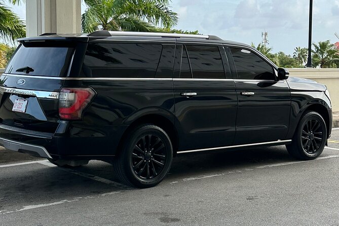 Aruba Roundtrip Platinium Transport - What the SUV ride feels like