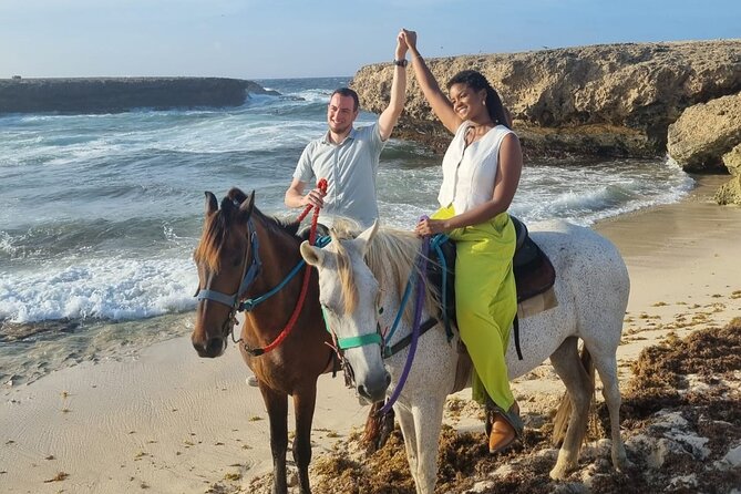 Aruba's Northern Coast Horseback Adventure - Riding Aruba’s rugged north coast