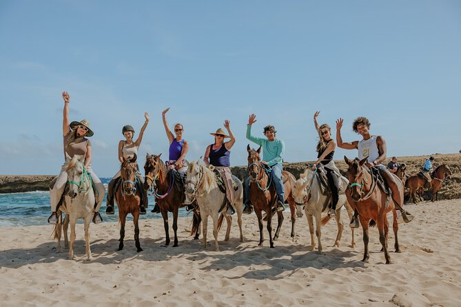 Aruba's Northern Coast Horseback Adventure - Starting at Matividiri with a proper safety briefing