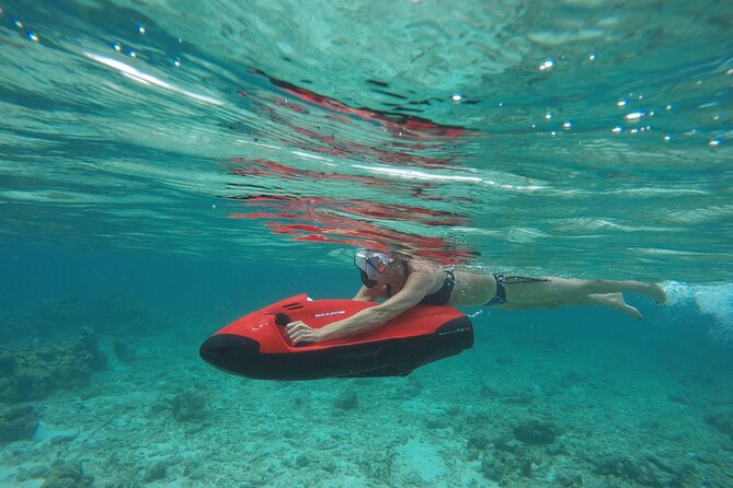 Aruba Seabob Scooter Reef Tour - Who will enjoy this most