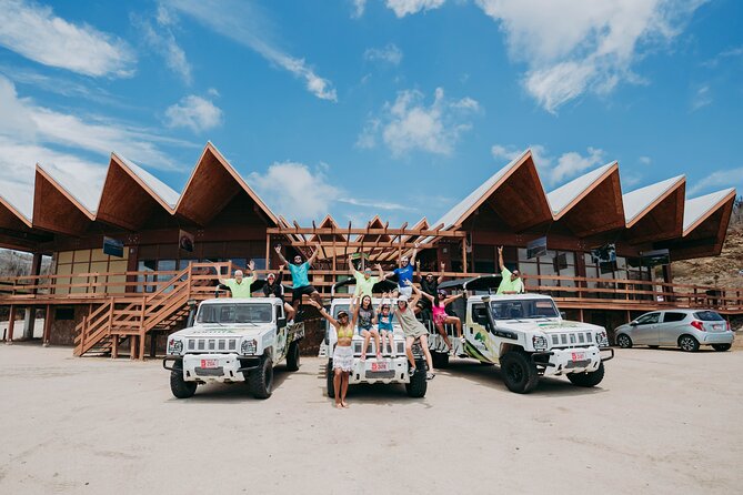 Aruba Signature Jeep Tour: Natural Pool and Baby Beach - Entering Arikok National Park by 4WD