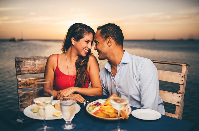 Aruba Sunset Cruise plus Seaside Dinner - Dinner at Pelican Nest after the cruise
