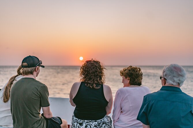 Aruba Sunset Sail Dinner Cruise with Open Bar by Catamaran - How the evening usually unfolds