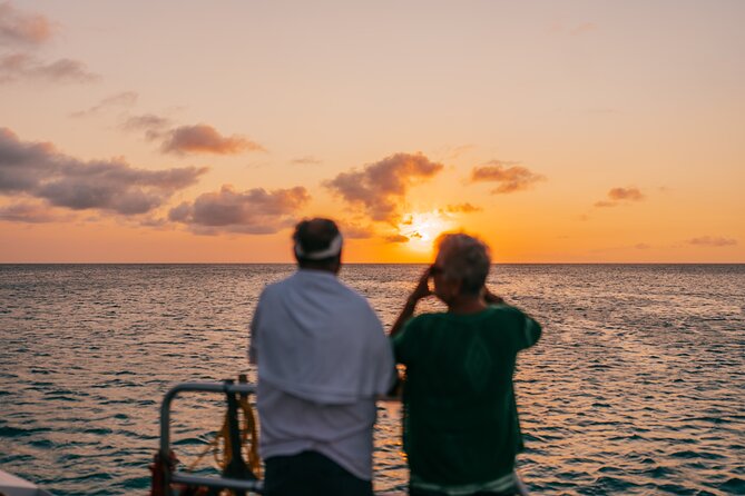 Aruba Sunset Sail with Caribbean Dinner and Live Music - A sunset sail with dinner built into the evening