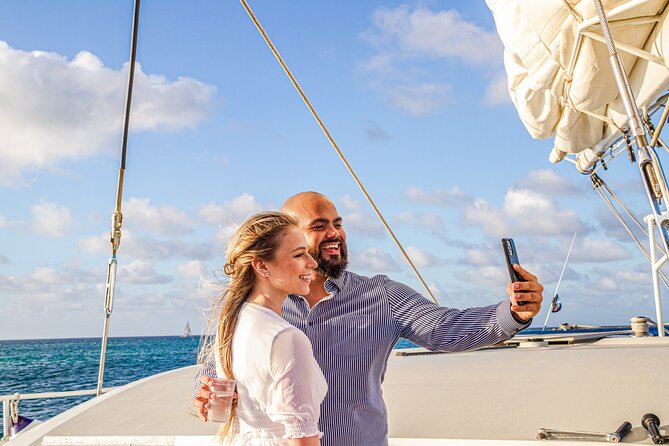 Aruba Sunset Sail with Open Bar - Watching Aruba turn gold