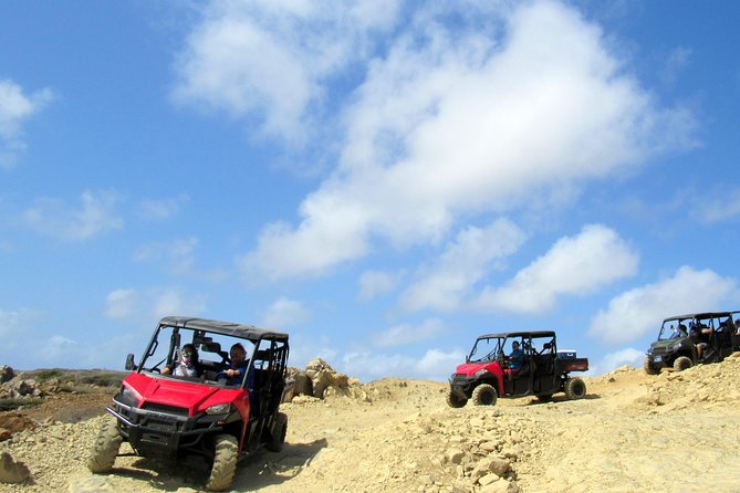 Aruba UTV Adventure - Ayo rock formations and wide island views