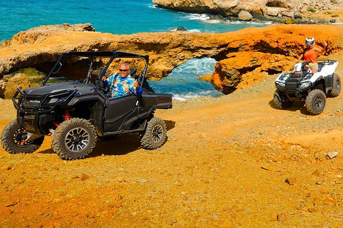 Aruba UTV, ATV Adventure to Secret Beach and Cave Pool - Why this ATV route shows you a rougher Aruba