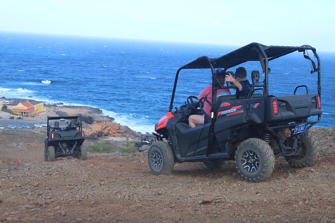 Aruba UTV, ATV Adventure to Secret Beach and Cave Pool - California Lighthouse and the west end of the island