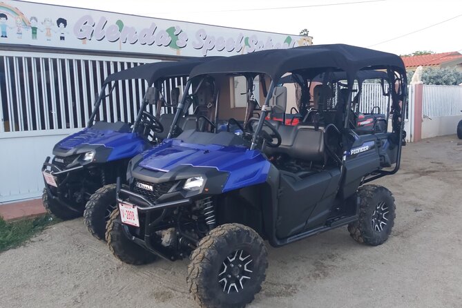 Aruba UTV Rental: 4-Seater for Adventure Exploration - The safety briefing and vehicle handoff