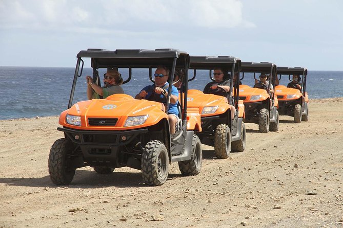 Aruba UTV Tour with Natural Cave Pool and Cliff Jumping - Wariruri Bay brings rocks, surf, and open coast
