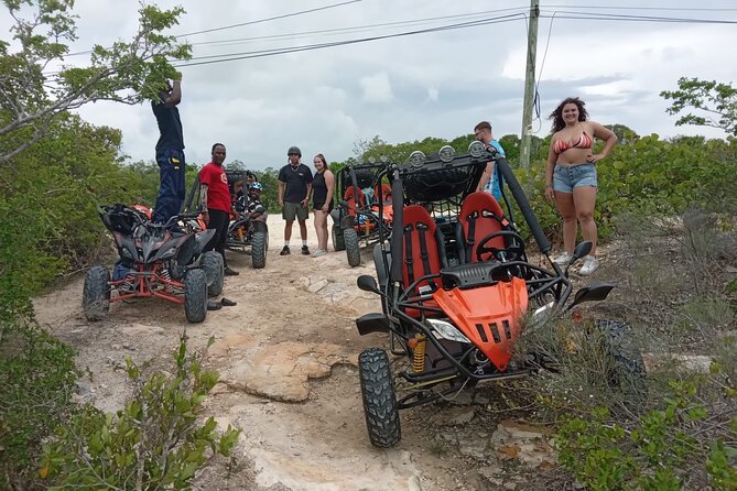 ATV and UTV plus dune buggy Island Excursion in Providenciales - Dust, clothing, and safety details