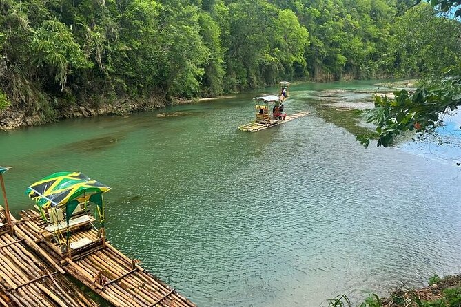 ATV, Bamboo Rafting, and Horseback Ride Tour From Montego Bay - Scotchies Drax Hall brings Jamaican flavor to the finish